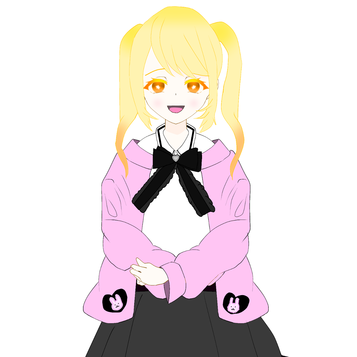 I will draw a standing picture.-0