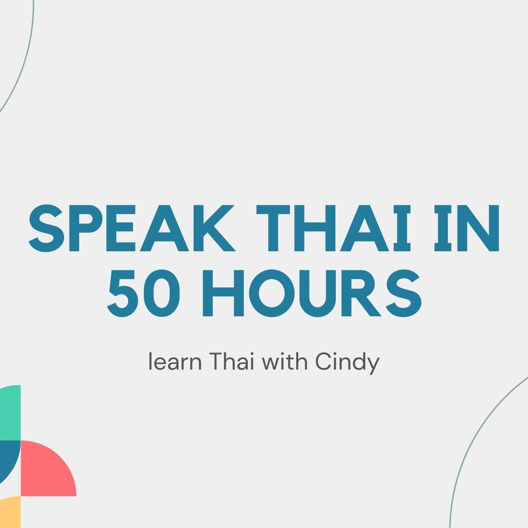 Berbicara bahasa Thai untuk orang asing dalam 50 jam-0