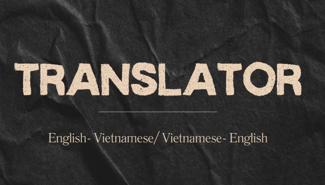 Penerjemahan teks Viet-Ing dan Ing-Viet; penerjemahan buku-0