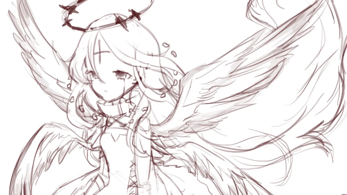 线条图 线条杂乱 动漫 接受绘制粉丝艺术-0