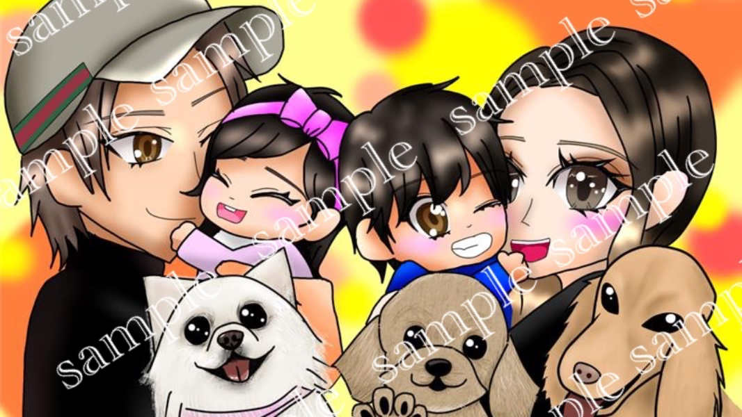 I will draw an icon that values your cute and relaxed style.-0