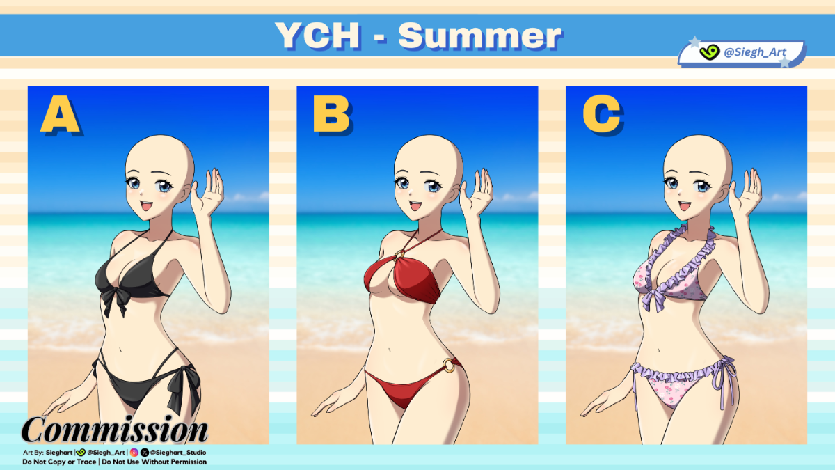 YCH - Summer Bikini-0