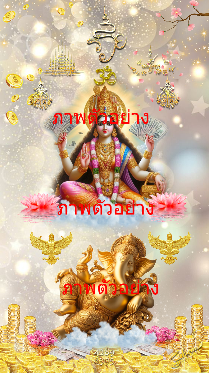 Goddess Uma Devi, Lord Ganesha, Garuda, Wealth, Work, Love, Great Favor and Popularity-0