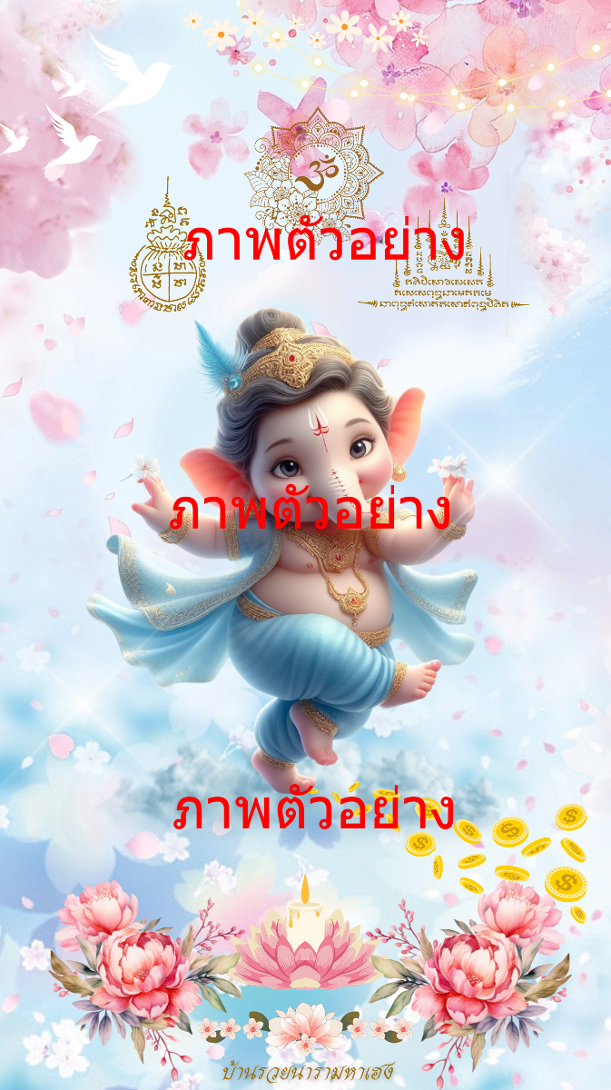 Child Form Ganesha, the God of Success, Baby Ganesha-0