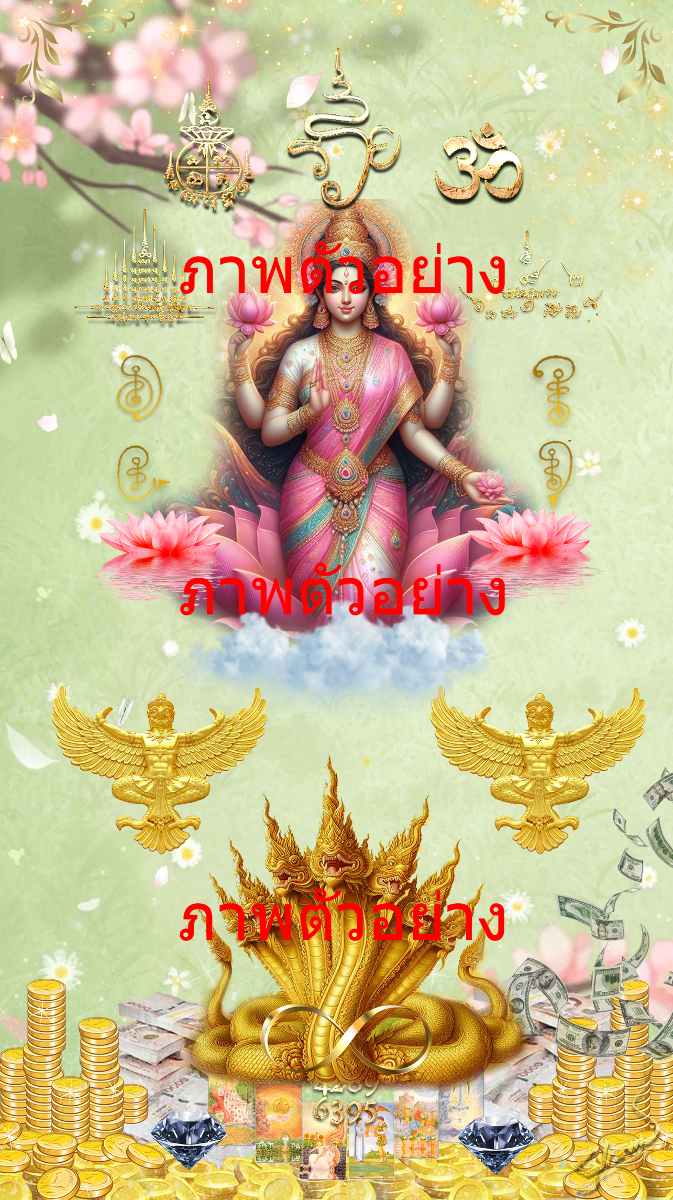Goddess Lakshmi, Garuda King, Naga King, Enhance love, power, prestige, great popularity-0