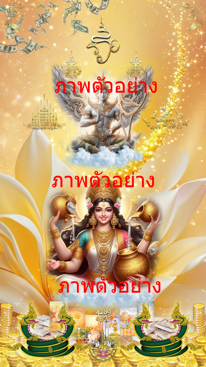 Goddess Lakshmi, Naga King, King Thotharath, enhances finances, luck, love, and great compassion and popularity-0