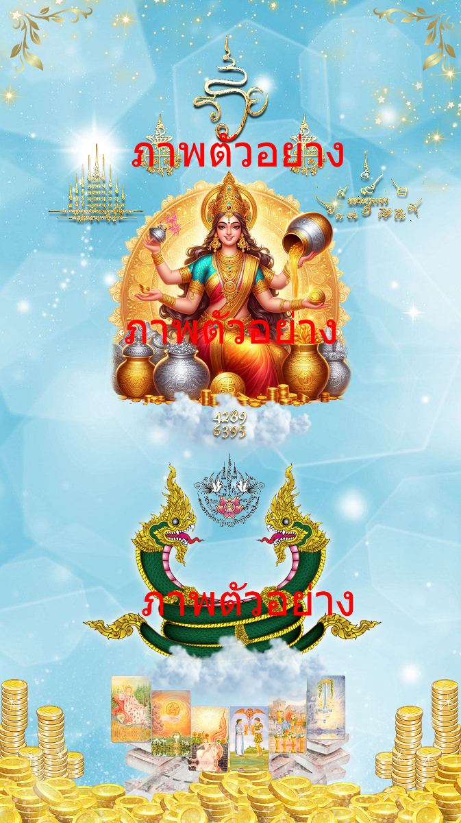 Goddess Lakshmi, the Naga Kiew wealth serpent, enhances career, finances, and love to fulfill your wishes.-0