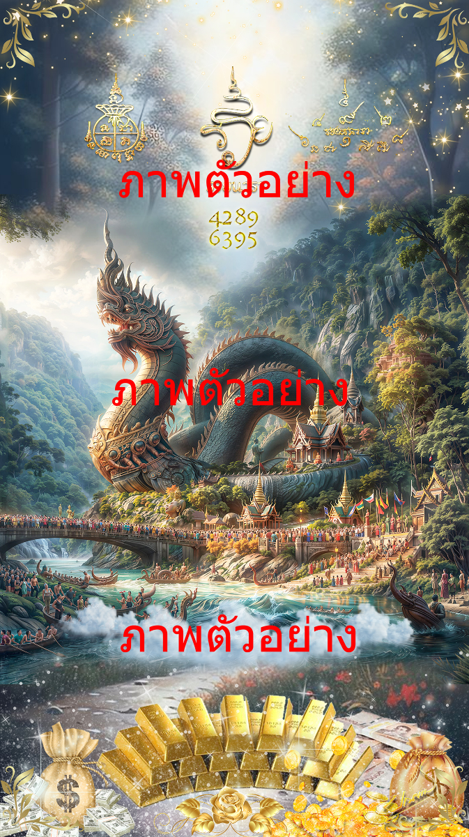 Fortunate mobile wallpaper with green Naga, Phaya Srisutthonanakaraj, the deity who bestows prosperity.-0