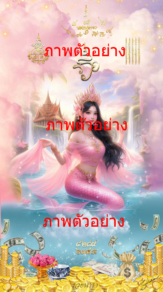 美人魚 娜拉招財符 旺人緣 財運 致富-0