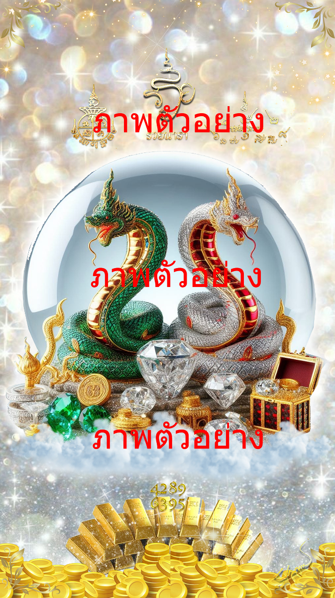 วอลเปเปอร์มือถือมงคลพญานาคคู่เกี้ยวทรัพย์ ผู้บันดาลความสำเร็จ อำนาจบาร-0