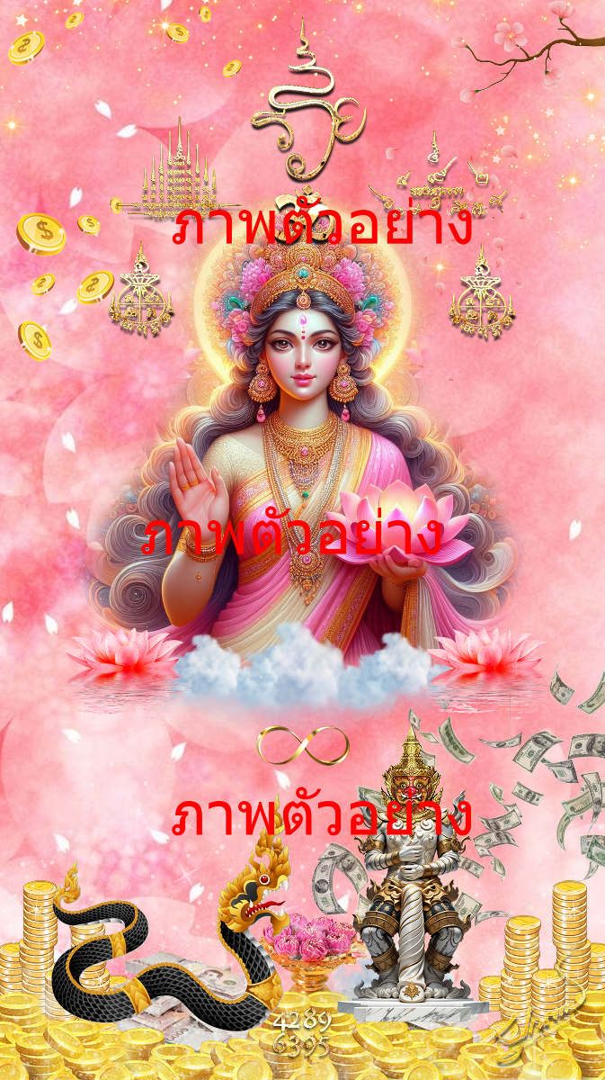 Goddess Lakshmi, Thao Wessuwan, Black Naga King, Finance, Career, Love, Metta Mahaniyom-0