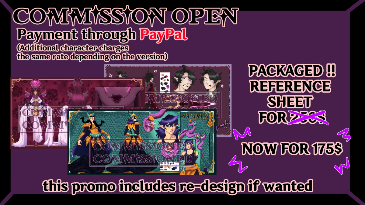 Open For Commission! DISCOUNTED!-0