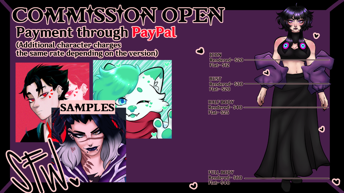 Open For Commission! HALF BODY !-0