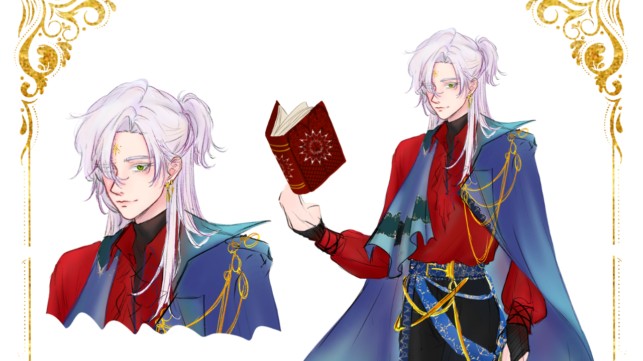 Refsheet Character [Color Sketch]-0