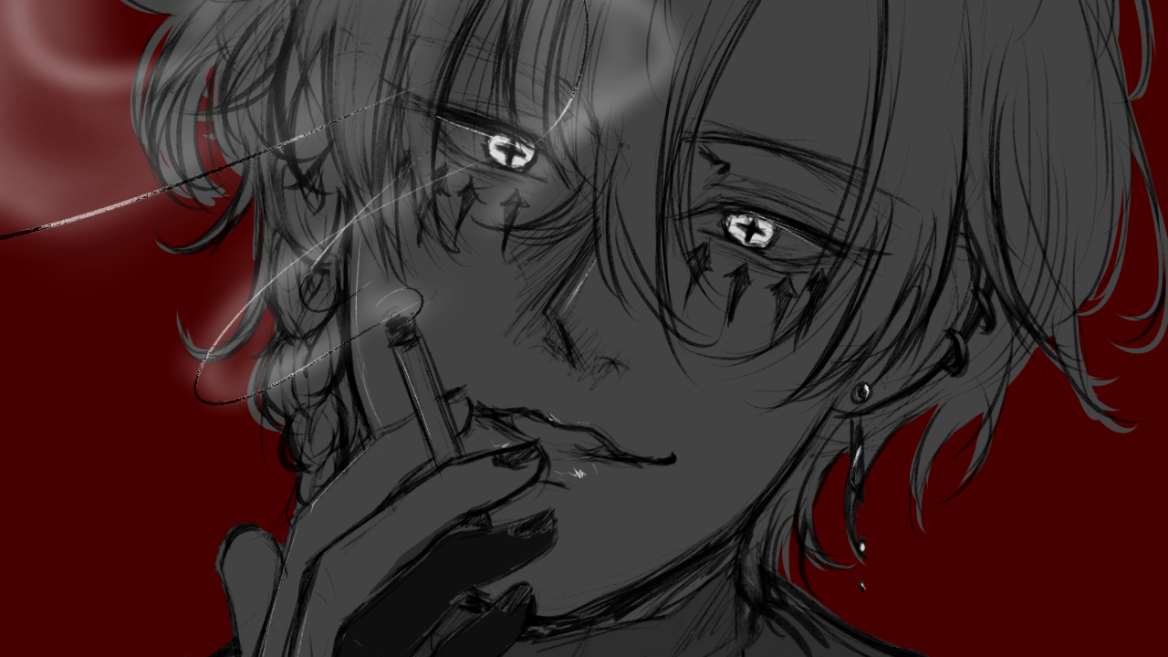 Clean Sketch Gacha Commission-0