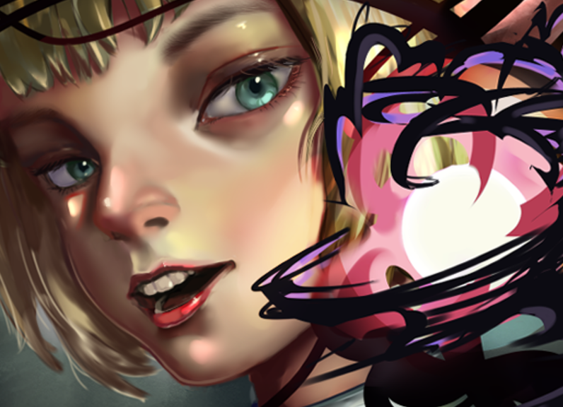 Sketch, Skin Render, Character Design, and Card Game Design.-0