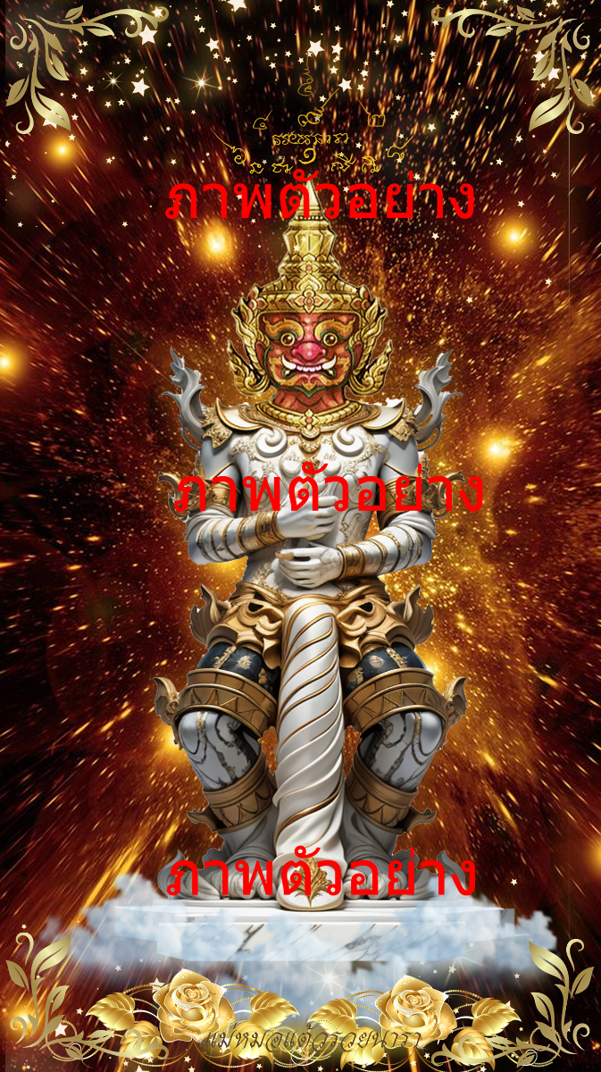 Lucky mobile wallpaper of Tao Wessuwan (Thuawa Wesuwan) in silver color-0