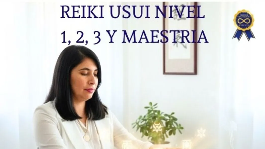 Reiki Usui levels 1, 2, 3 and mastery with international diploma-0