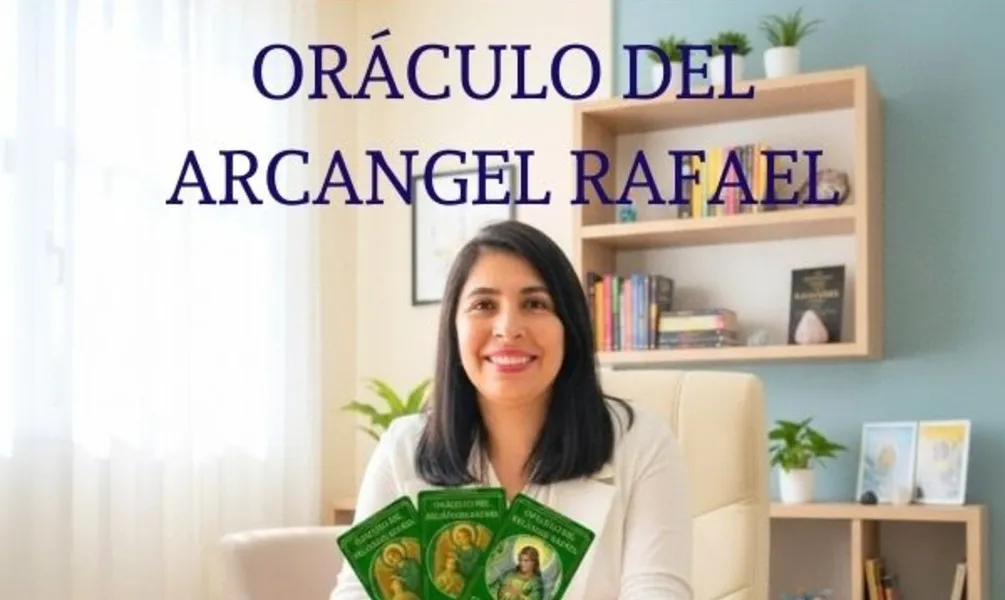 Oráculo del arcángel rafael + libro explicativo-0