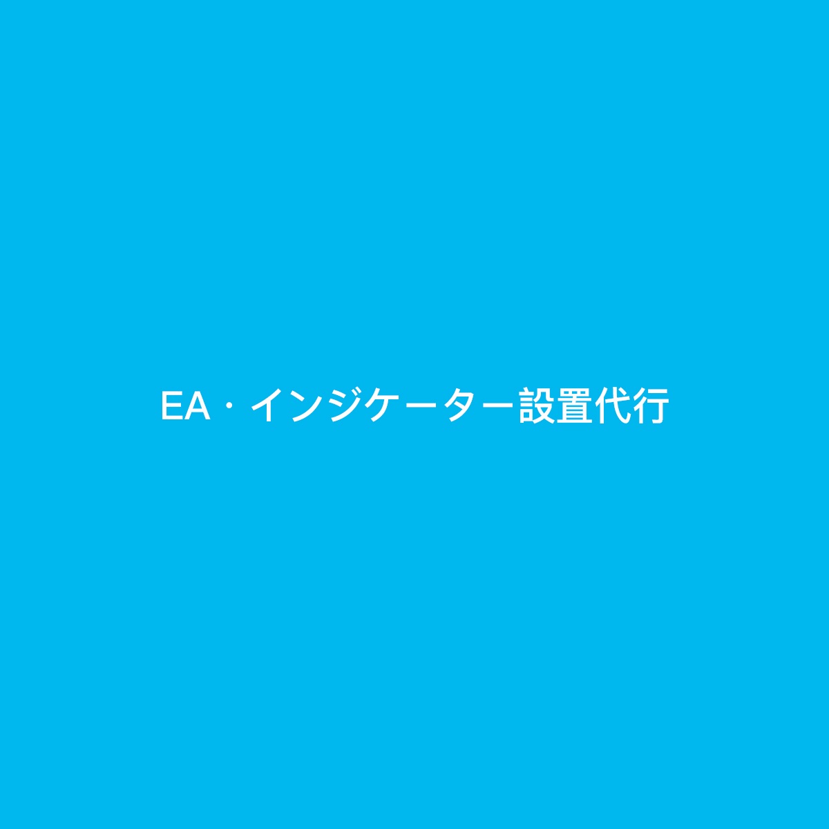 EA・インジケーター設置代行（MT4＆MT5）-0